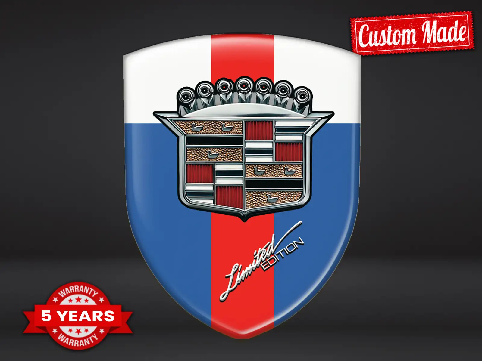 Cadillac Badges Auto Pro Max Résistants Stylés Performance ST